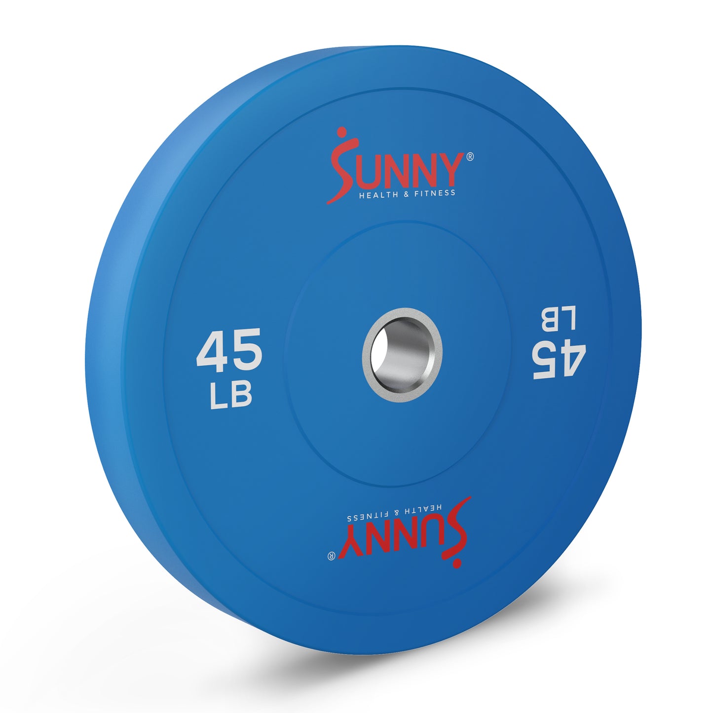 Elite 2-inch Rubber Olympic Weight Plates 45-Pound