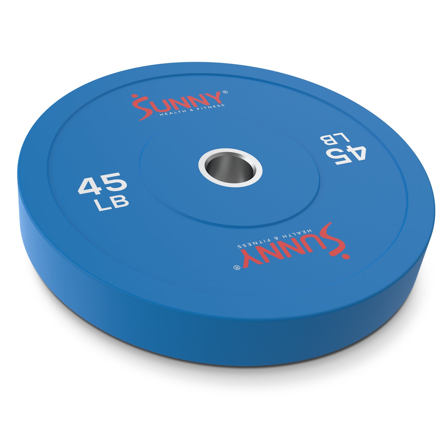 Elite 2-inch Rubber Olympic Weight Plates 45-Pound