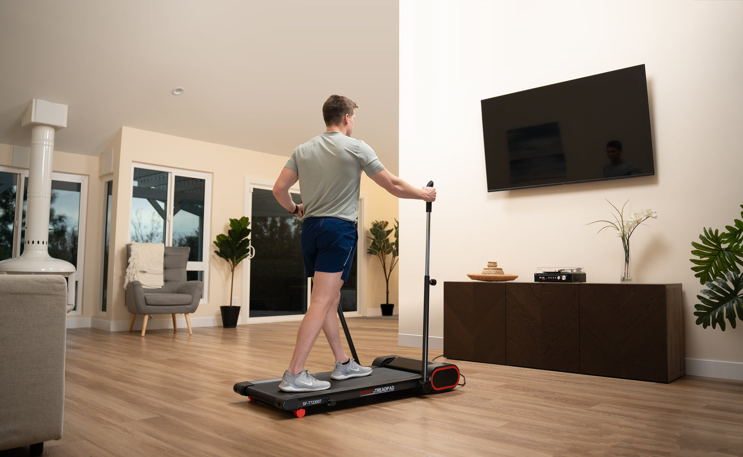 SMART Slim Treadmill with Arm Exerciser