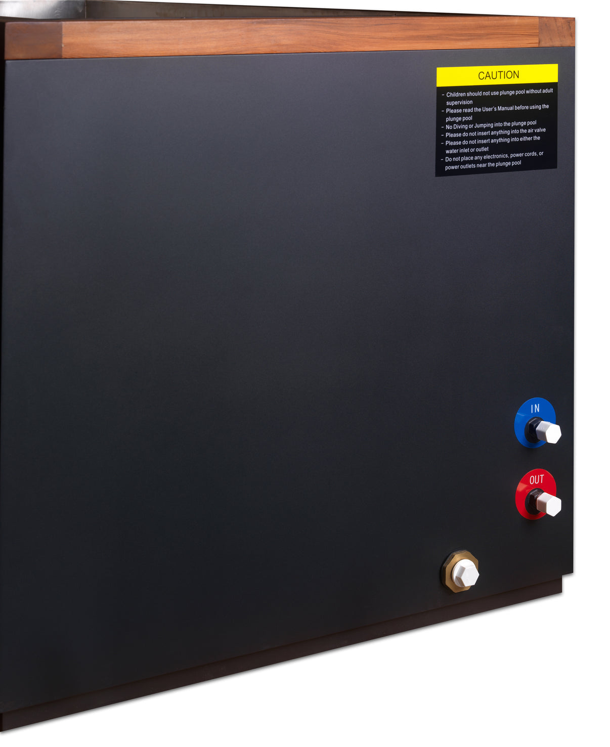 Dynamic Cold Therapy "CUBOID" 304 Plastic Cold Plunge