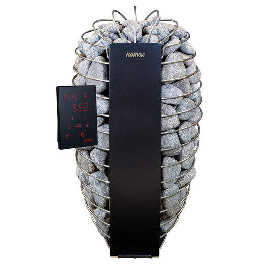 Harvia Spirit UL Certified Electric Sauna Heater - Digital Xenio Control Panel with WiFi Remote Control– 6 kW