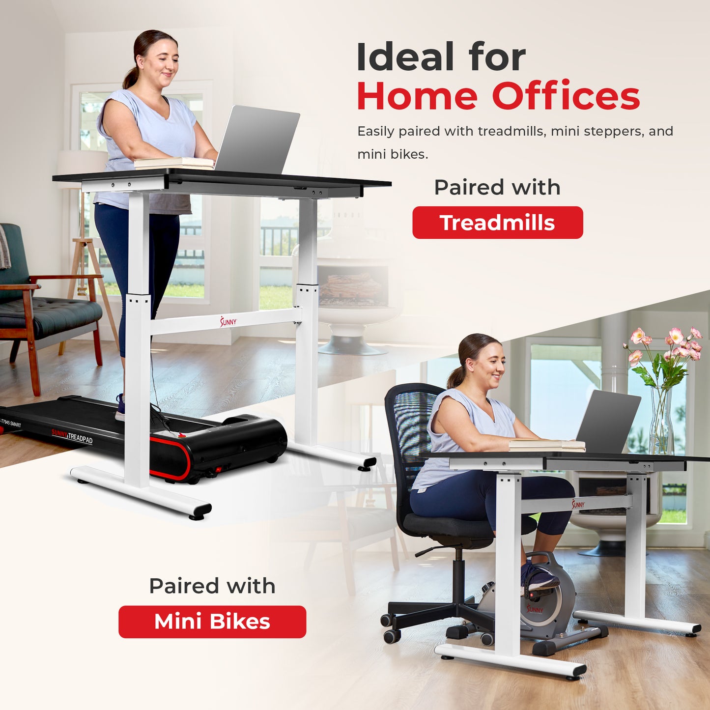 Multi-Purpose Air-drive Adjustable Standing Desk