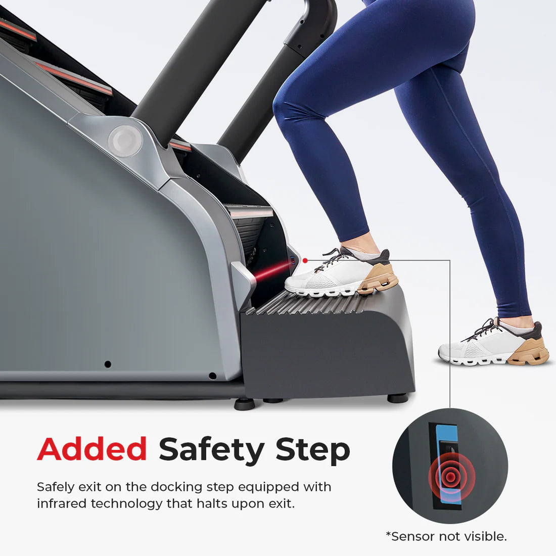 Sunny Health and Fitness Premium Smart Stepper Stair Climber