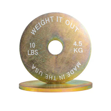 10 POUND WEIGHT PLATE PAIR