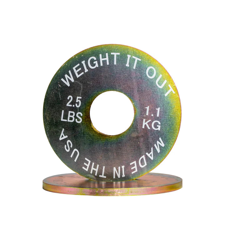 2.5 POUND WEIGHT PLATE PAIR