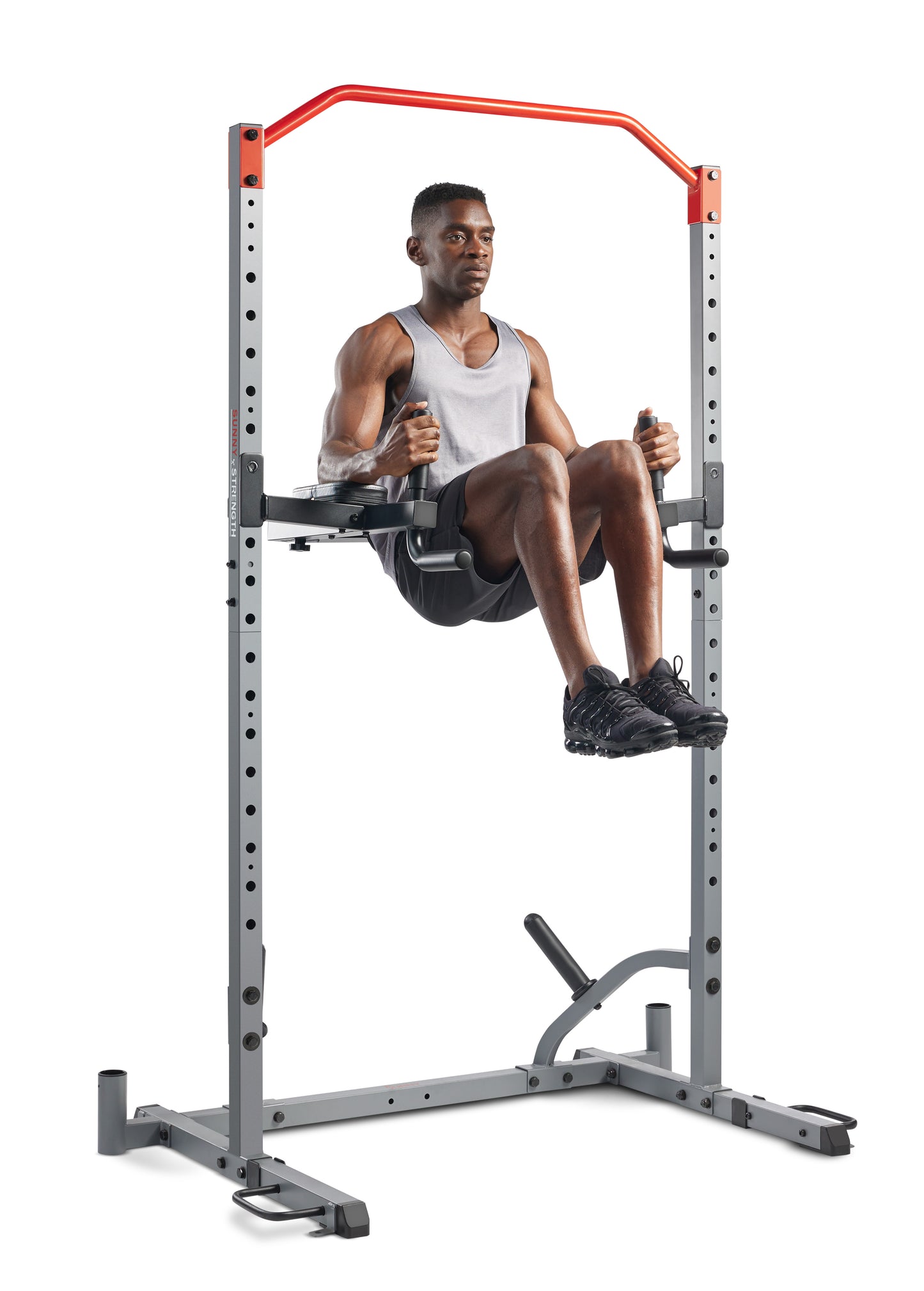 Adjustable Multi-Function Dip Station & Core Workout Attachment