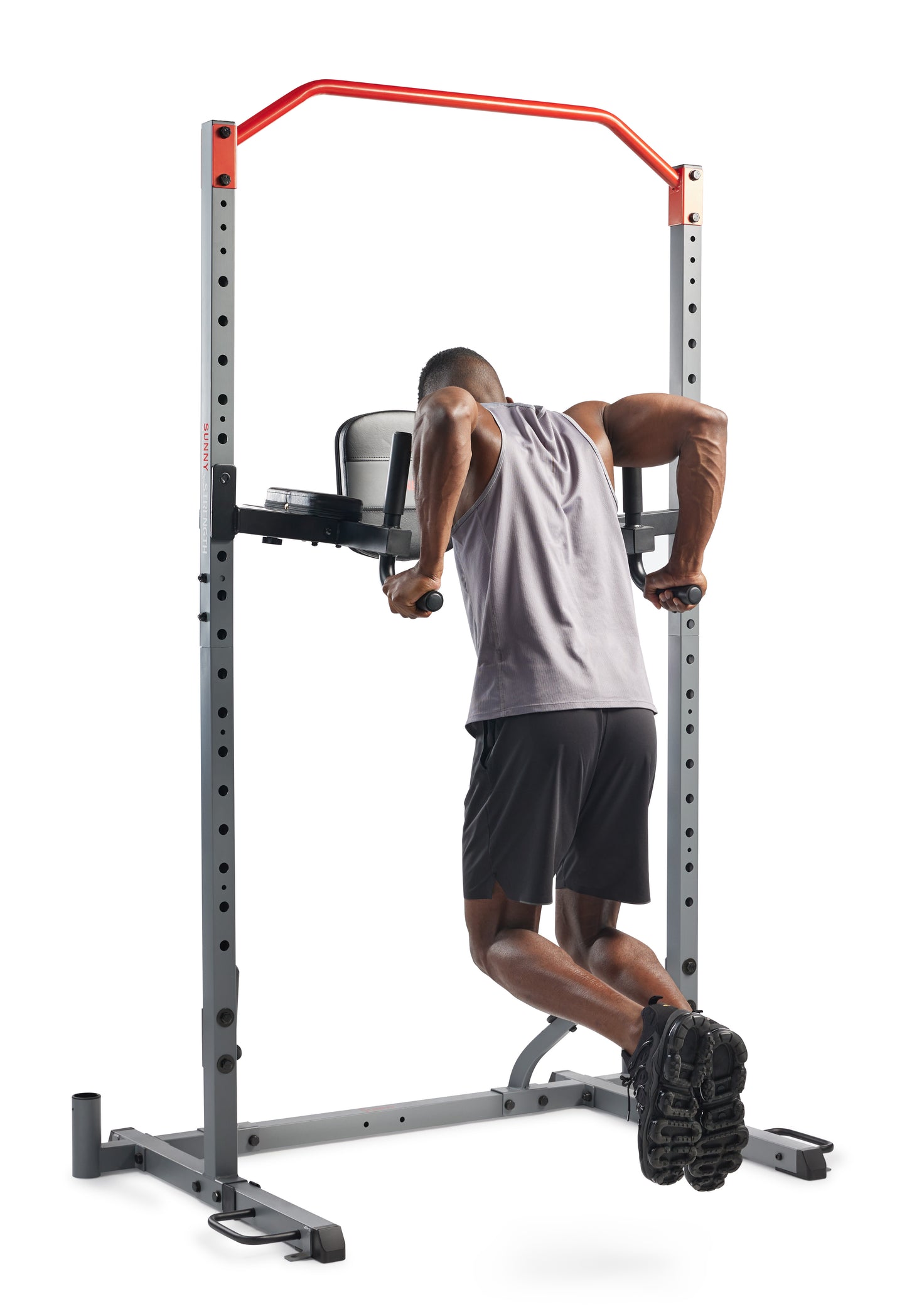 Adjustable Multi-Function Dip Station & Core Workout Attachment