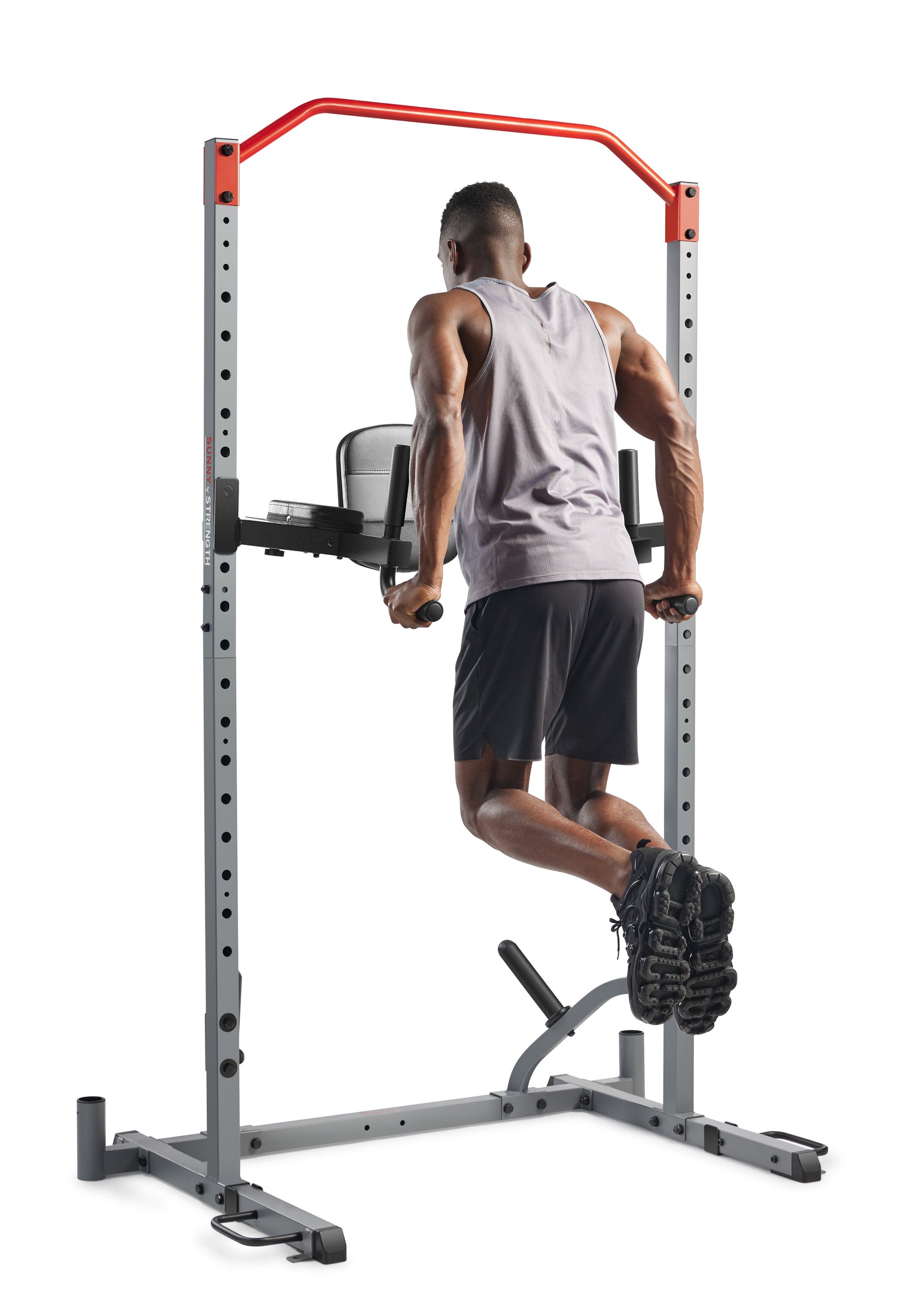 Adjustable Multi-Function Dip Station & Core Workout Attachment