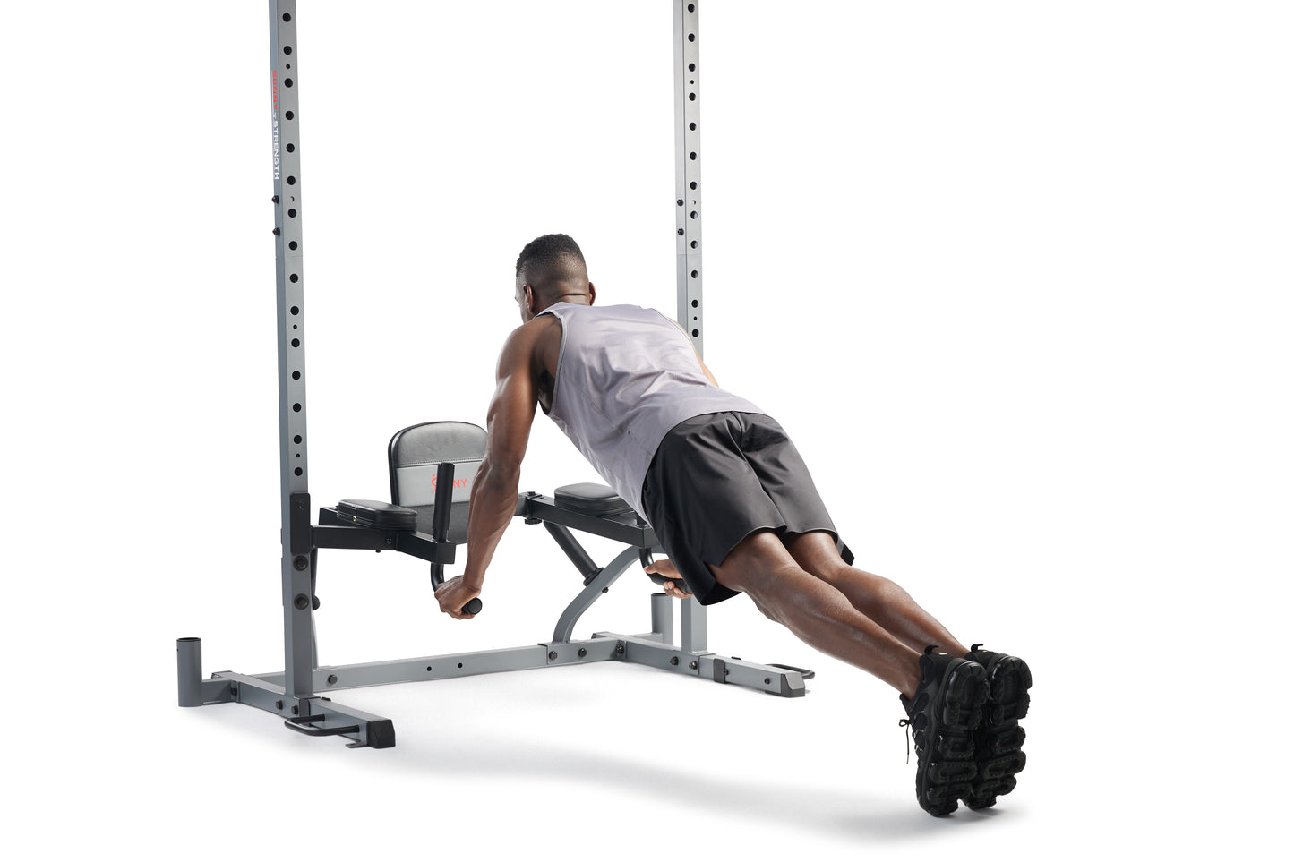 Adjustable Multi-Function Dip Station & Core Workout Attachment