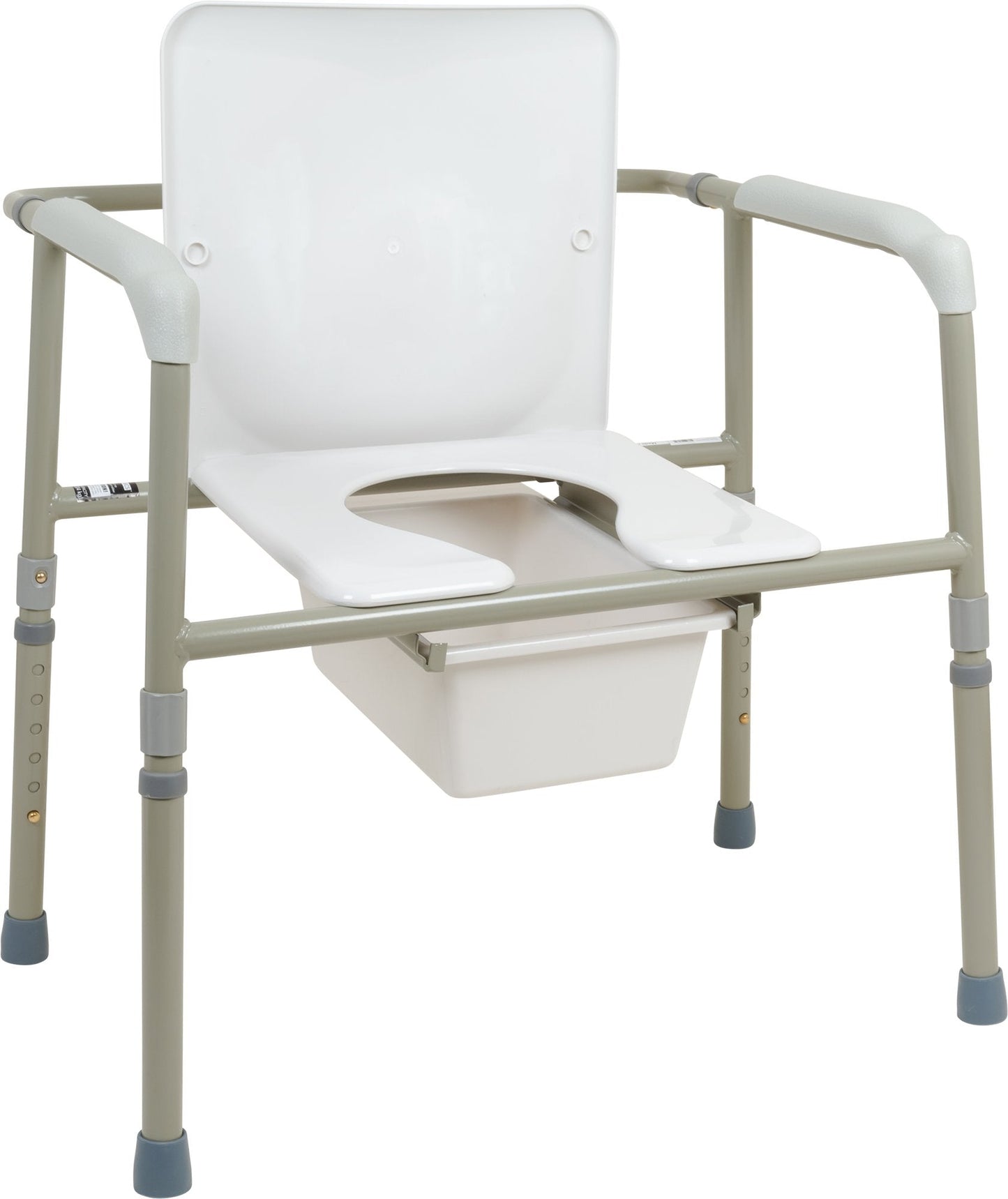 Bariatric Three-in-One Commode, 450lb Weight Capacity