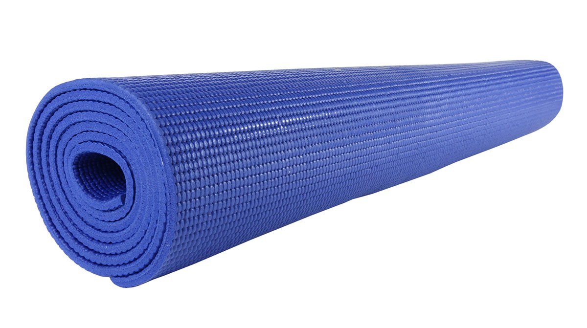 CanDo® Exercise Mat - Yoga Mat - Blue