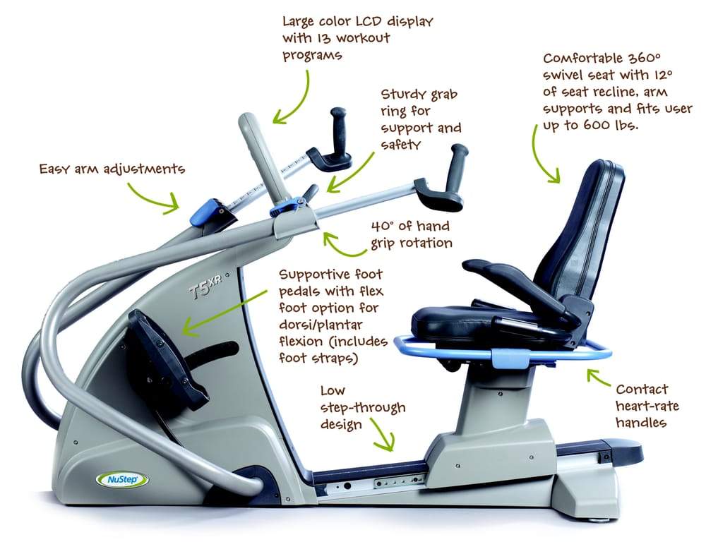 (CPO) NuStep T5XRW Recumbent Cross Trainer