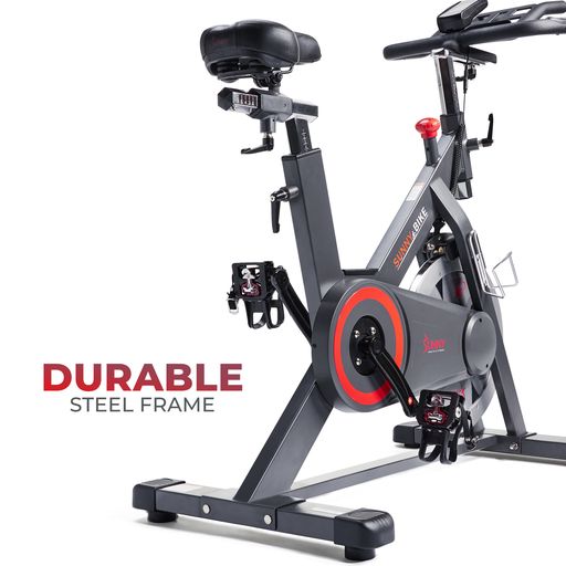 Premium Indoor Cycling Smart Stationary Bike with Exclusive SunnyFit® App Enhanced Bluetooth Connectivity