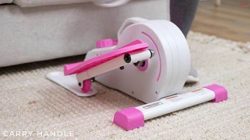 Pink Under Desk Elliptical Machine -