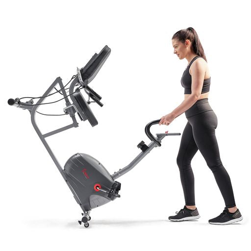 Performance Interactive Series Recumbent Exercise Bike with Exclusive SunnyFit™ App Enhanced Bluetooth Connectivity