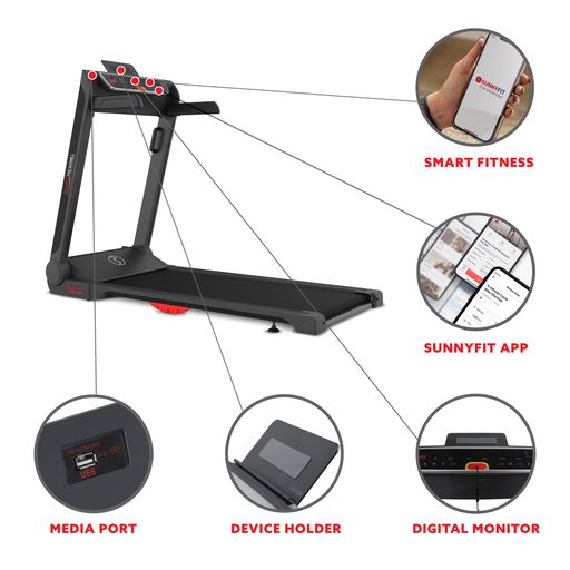 Smart Strider Treadmill with 20" Wide LoPro Deck