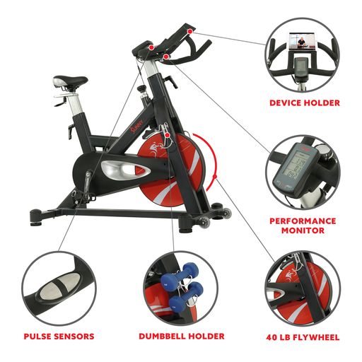 Evolution Pro II Magnetic Belt Drive Indoor Cycling Bike