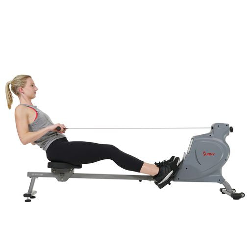 Space Efficient Convenient Magnetic Rowing Machine