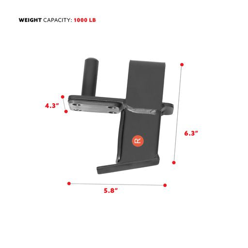 J-Hook Attachment for Power Racks and Cages