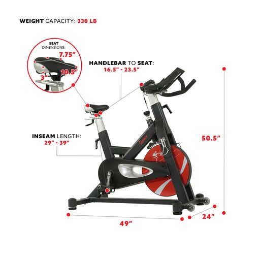 Evolution Pro II Magnetic Belt Drive Indoor Cycling Bike