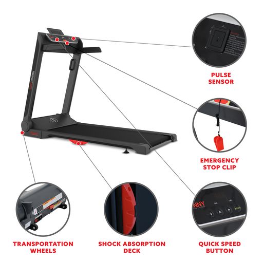 Smart Strider Treadmill with 20" Wide LoPro Deck