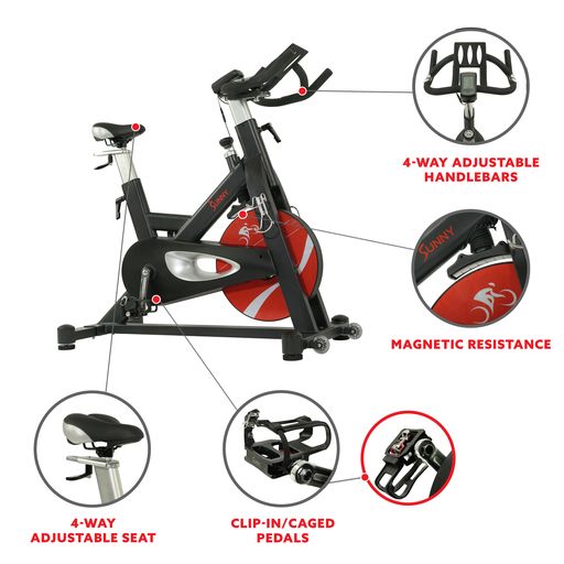 Evolution Pro II Magnetic Belt Drive Indoor Cycling Bike