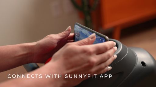 Premium Magnetic Rowing Machine Smart Rower with Exclusive SunnyFit® App Enhanced Bluetooth Connectivity