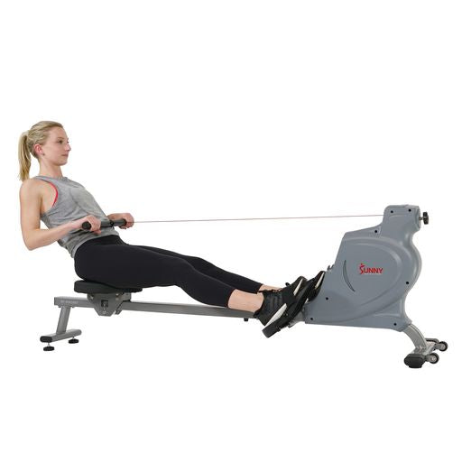 Space Efficient Convenient Magnetic Rowing Machine