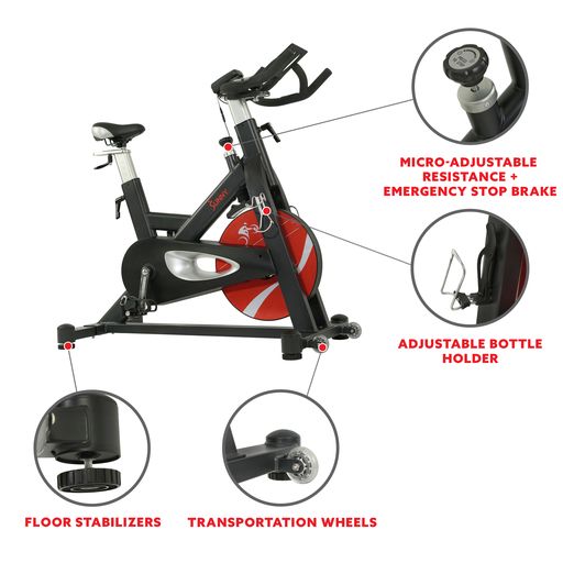 Evolution Pro II Magnetic Belt Drive Indoor Cycling Bike