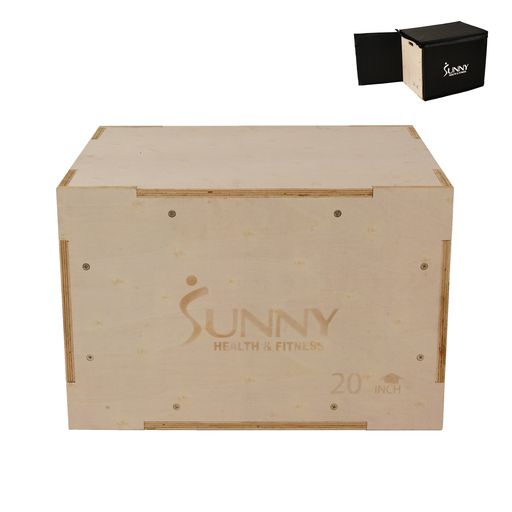 Wood Plyo Box with Cover