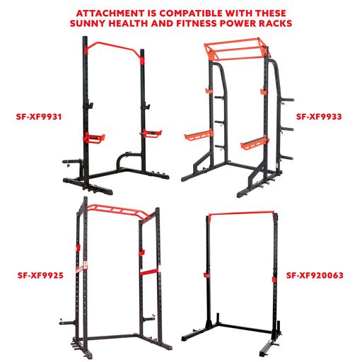 J-Hook Attachment for Power Racks and Cages