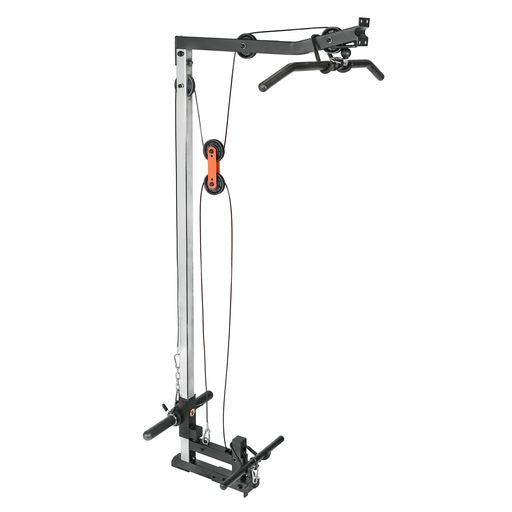 Lat Pull Down Attachment Pulley System for Power Racks