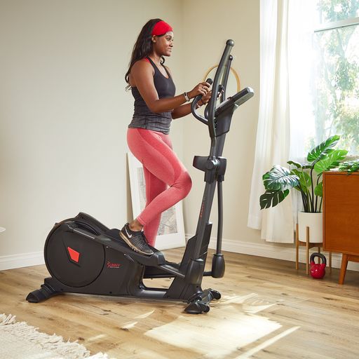 Premium Elliptical Exercise Machine Smart Trainer with Exclusive SunnyFit® App Enhanced Bluetooth Connectivity