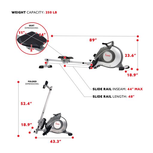 Magnetic Rowing Machine