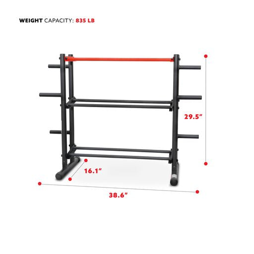 Multi-Weight Storage Rack Stand