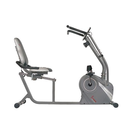 Cross Trainer Magnetic Recumbent Bike with Arm Exercisers