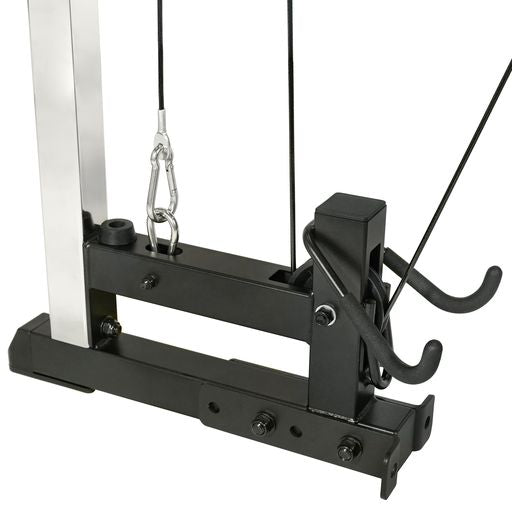 Lat Pull Down Attachment Pulley System for Power Racks