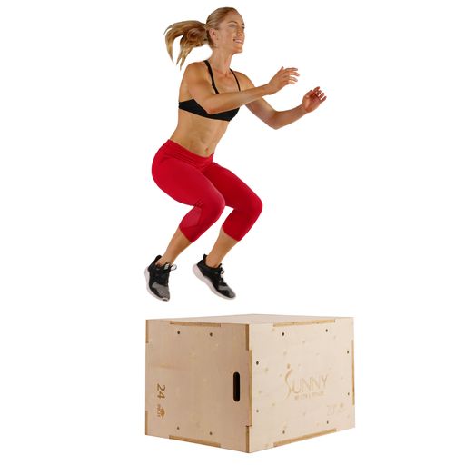 Wood Plyo Box with Cover