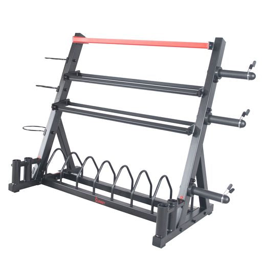 All-In-One Weights Storage Rack Stand