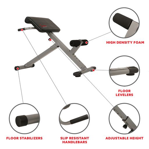 45 Degree Hyperextension Roman Chair