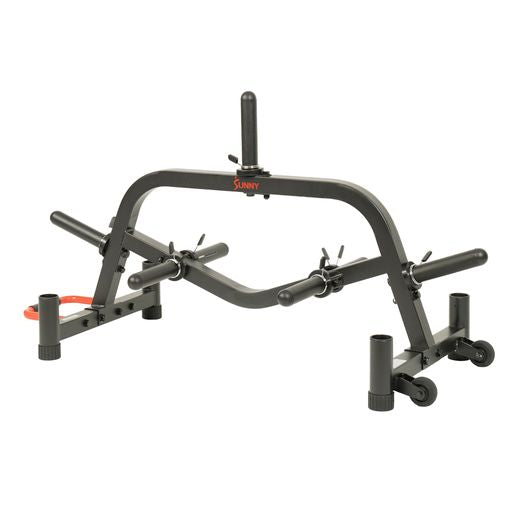 Multi-Weight Plate and Barbell Rack Storage Stand