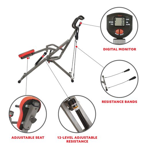 Row-N-Ride® PRO Squat Assist Trainer