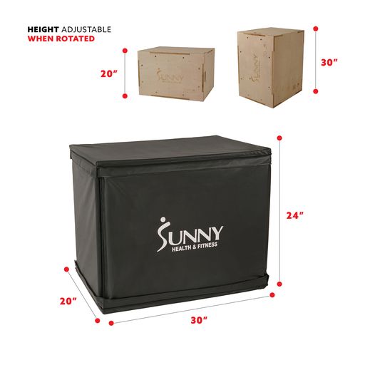 Wood Plyo Box with Cover