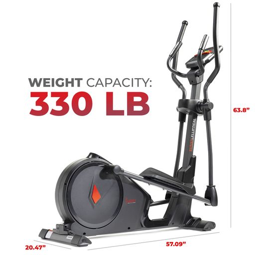 Premium Elliptical Exercise Machine Smart Trainer with Exclusive SunnyFit® App Enhanced Bluetooth Connectivity