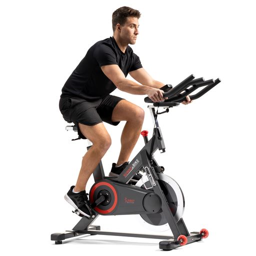 Premium Indoor Cycling Smart Stationary Bike with Exclusive SunnyFit® App Enhanced Bluetooth Connectivity