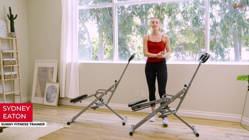 Upright Row-N-Ride® Exerciser in Silver