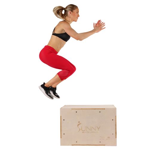 Wood Plyo Box with Cover