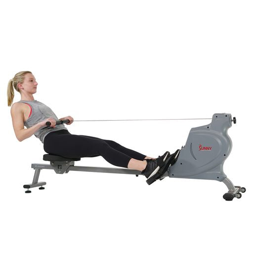 Space Efficient Convenient Magnetic Rowing Machine