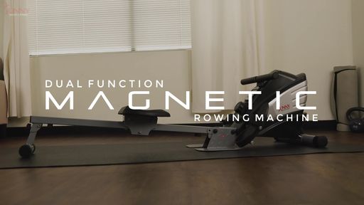 Dual Function Magnetic Rowing Machine