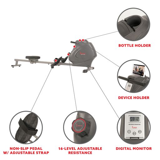 SPM Magnetic Rowing Machine